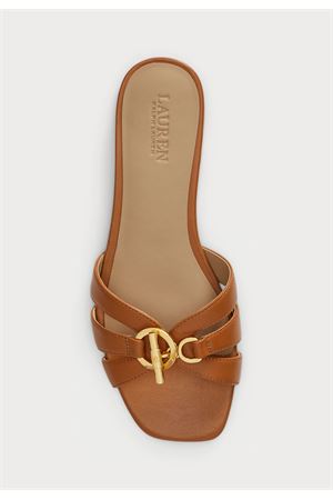 Blaike Slide-Sandals-Slide-Soft Nappa LAUREN RALPH LAUREN | Flip Flops | 802982875006